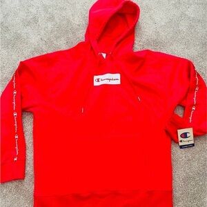Champion Bold Red Men's Hoodie